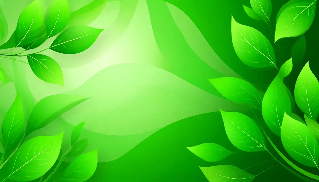 Lush nursery background