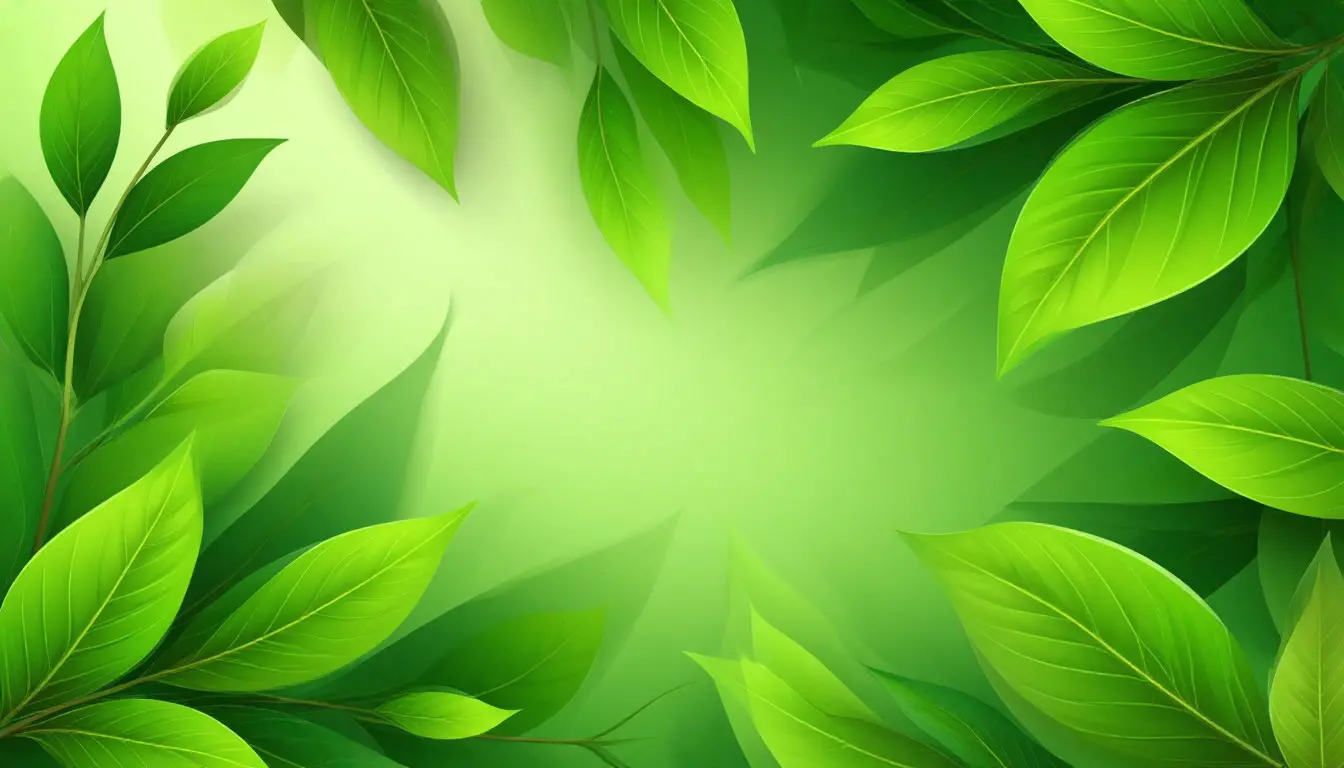 Vibrant plant contact background