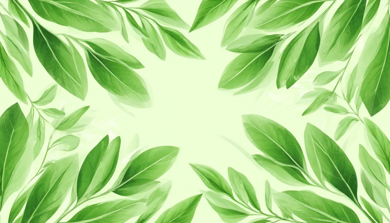 Abstract leaves background