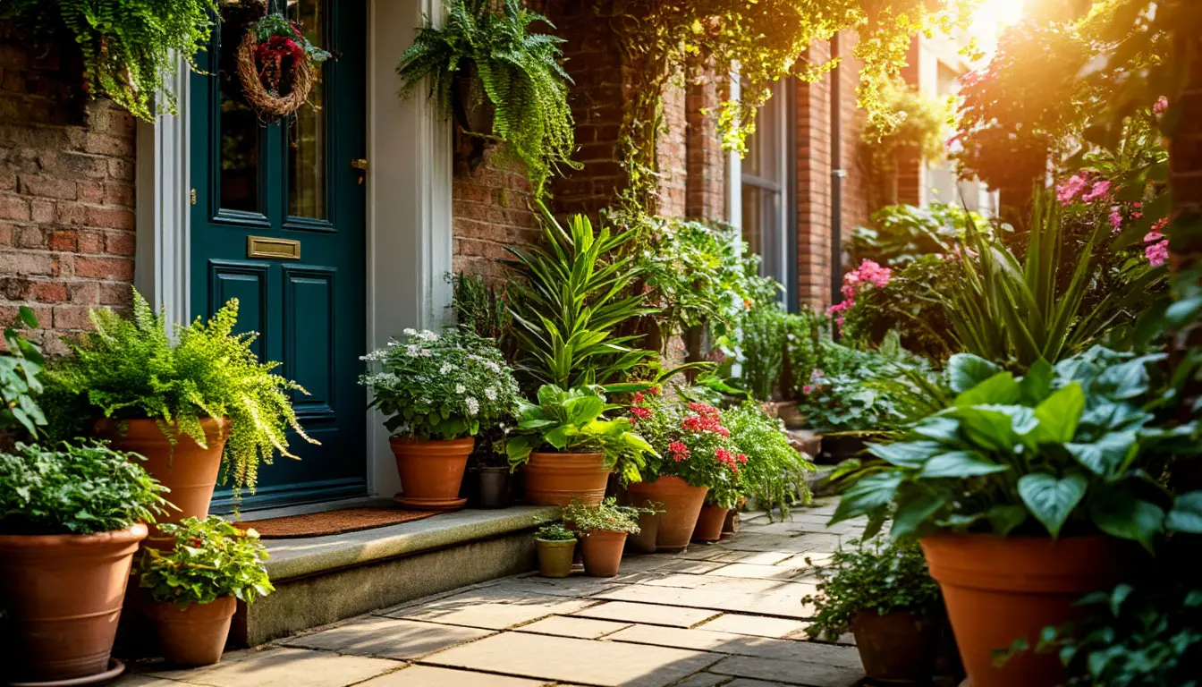 Vibrant plant arrangement