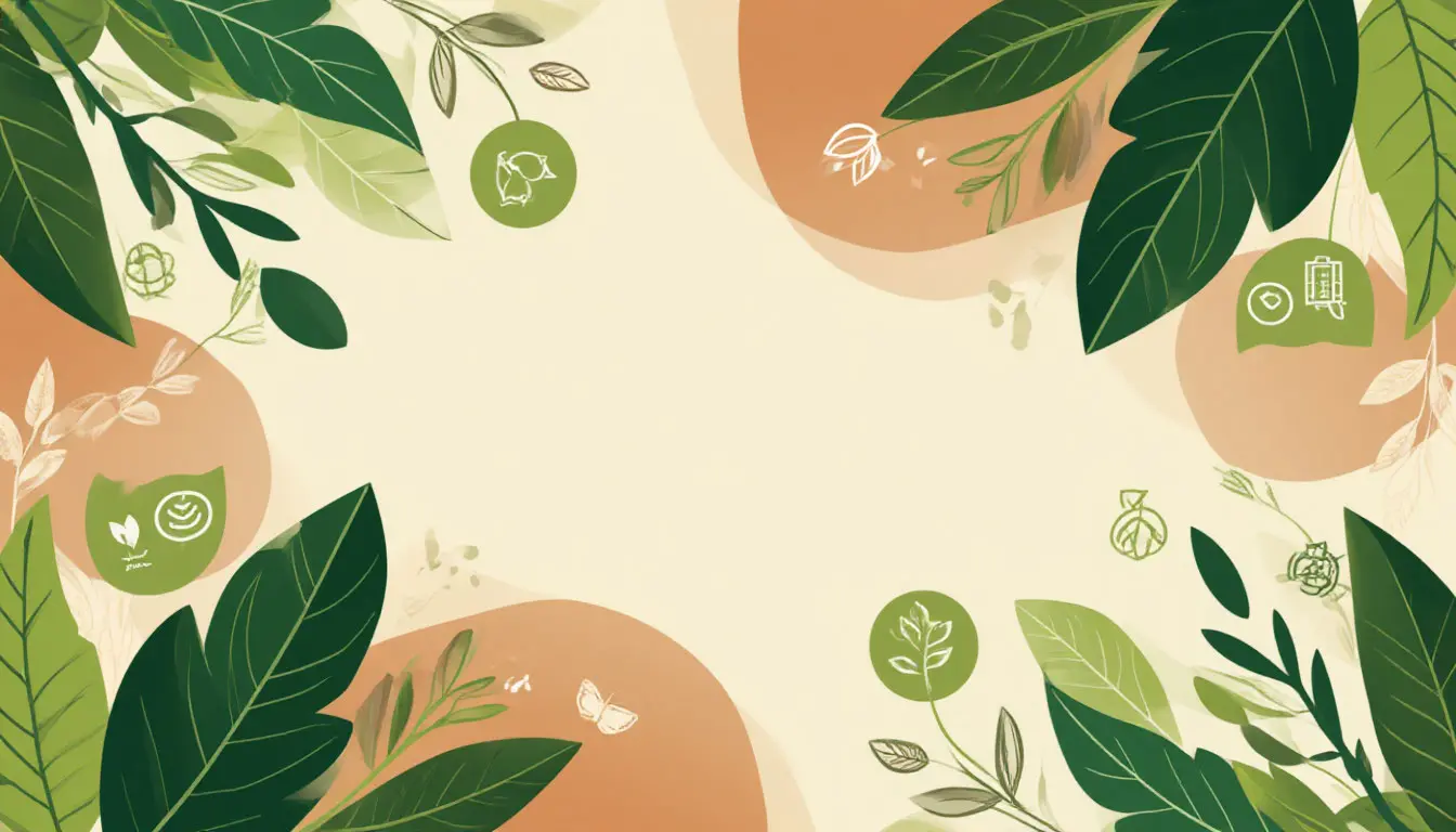 Eco-friendly nursery background